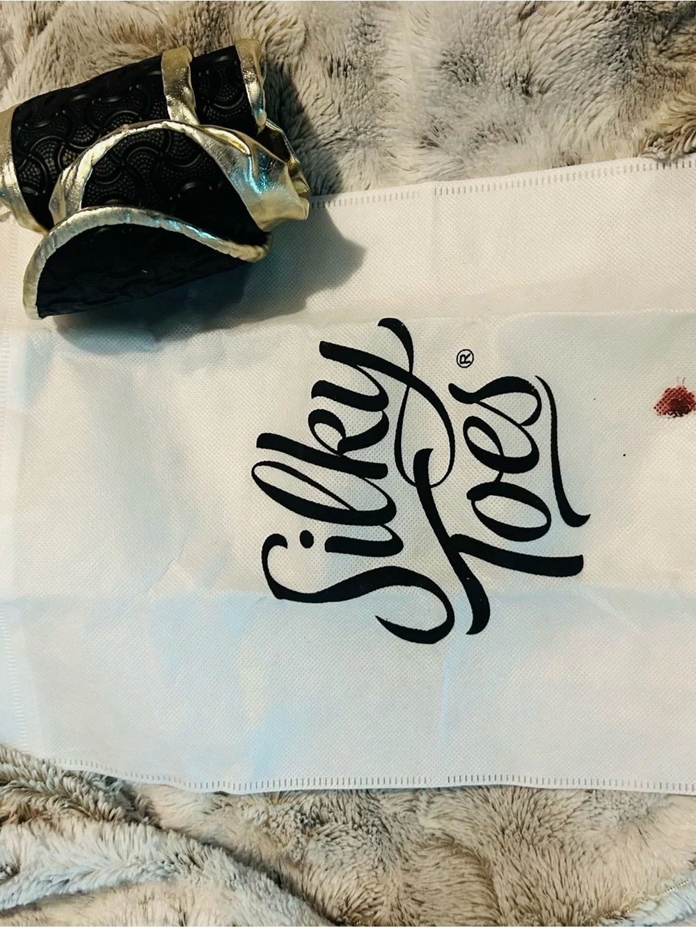Black and Gold Women's Clutch by